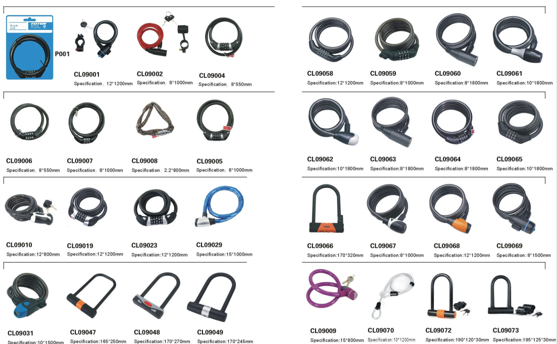 Mountain Bike Cables Locks Mountain Bike Cables Locks